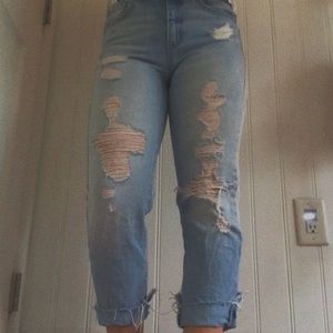 ripped jeans